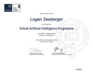 Oxford - Artificial Intelligence